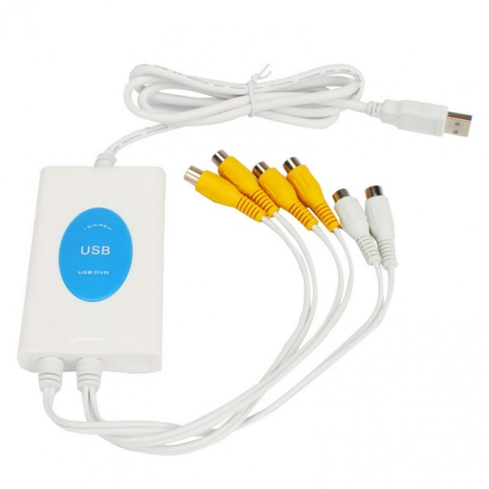4 Channel USB2.0 DVR Video Audio Capture Adapter Card CCTV Security Camera