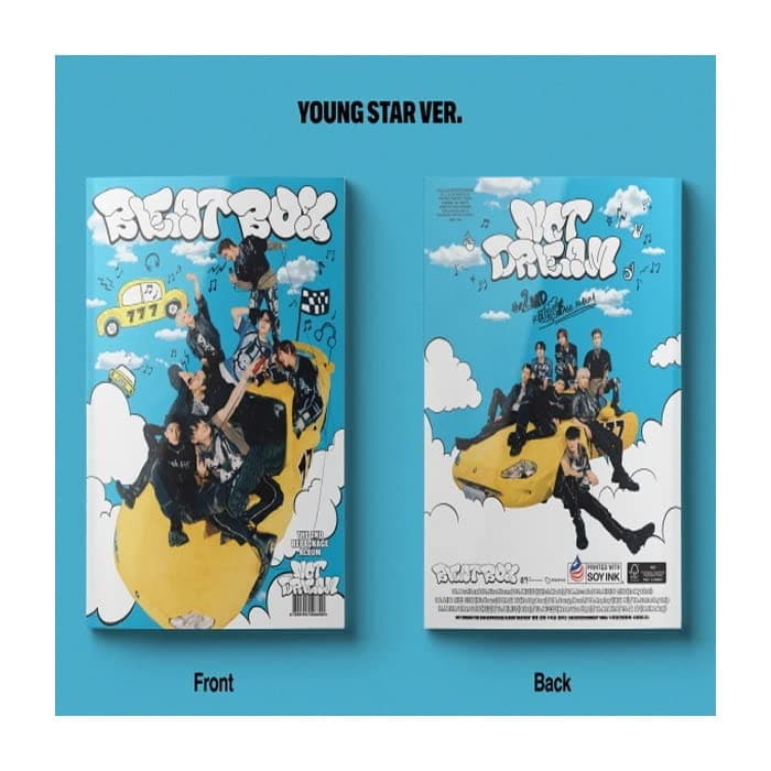 NCT Dream Beatbox 2nd Album Repackage PhotoBook Version Contents+Tracking Sealed (YOUNG STAR Version)