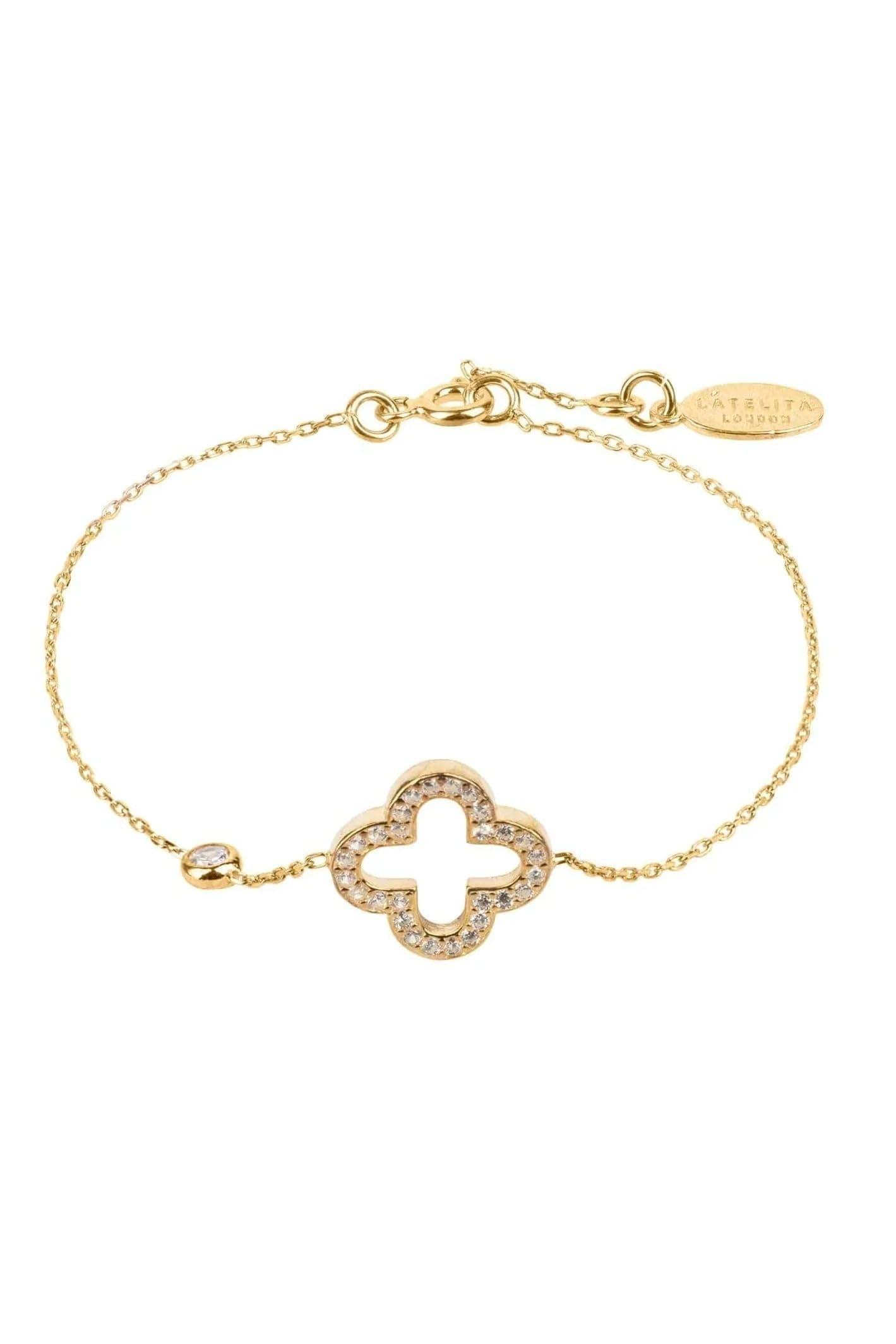 Latelita Open Clover Bracelet