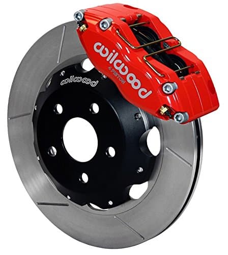 WILWOOD FRONT DISC BRAKE KIT, 12" ROTORS, RED 4 PISTON DYNAPRO CALIPERS, 99-11 FORESTER, IMPREZA, LEGACY, OUTBACK, WRX, STI, 05-06 9-2X PADS, HATS, BRACKETS, HARDWARE, ETC