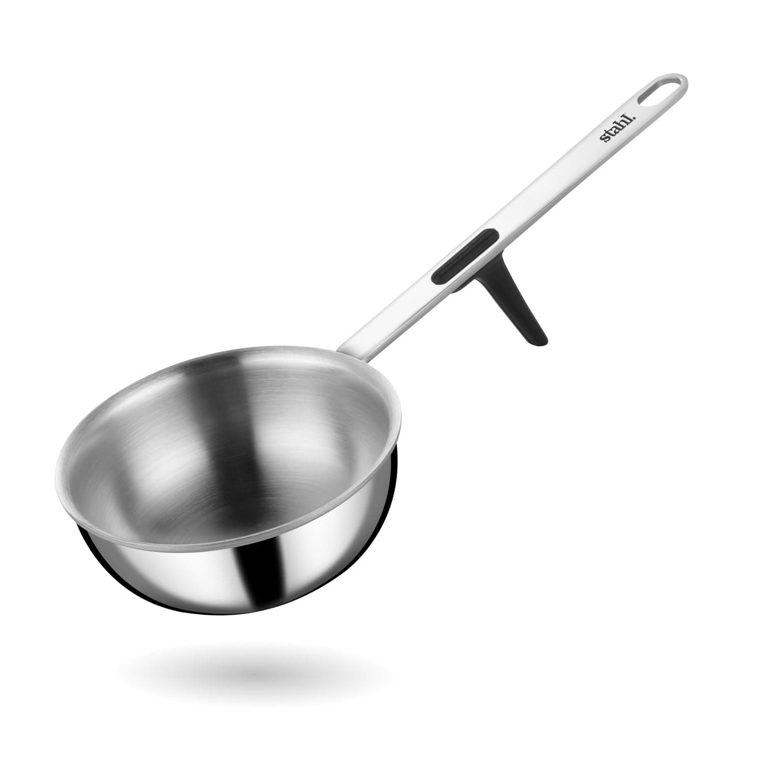 Artisan Triply 300 ml, 10 cm Stainless Steel Tadka Pan | Gas & Induction Compatible | for Spice Tempering, Seasoning & Frying Dal/Spices
