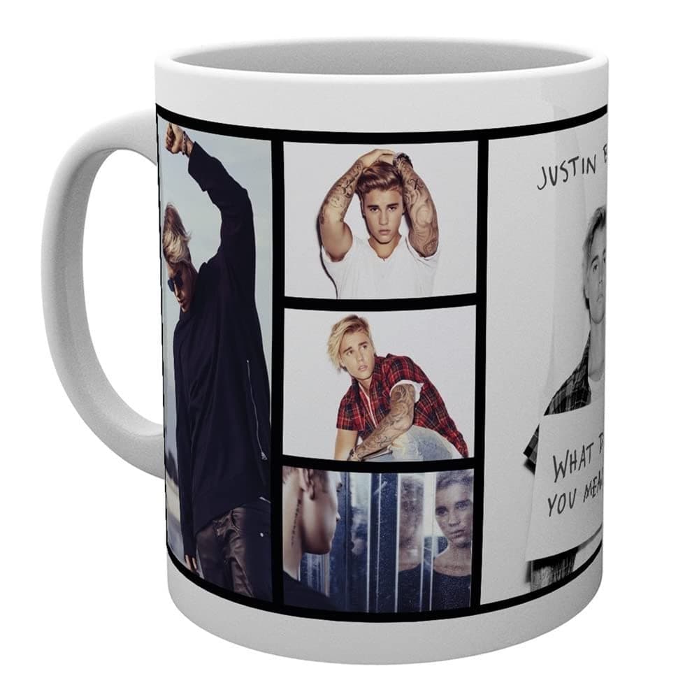 GB eye Justin Bieber Grid Mug