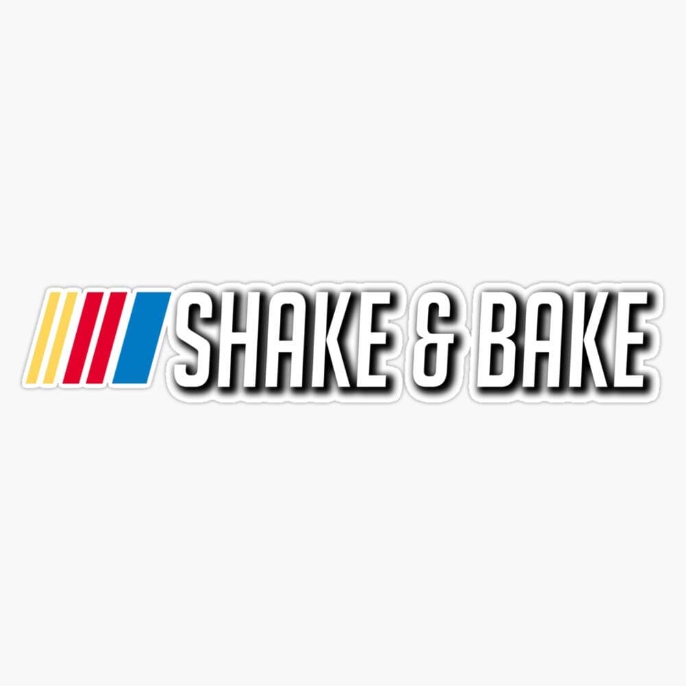 Shake & Bake Vinyl Waterproof Sticker Decal Car Laptop Wall Window Bumper Sticker 5"