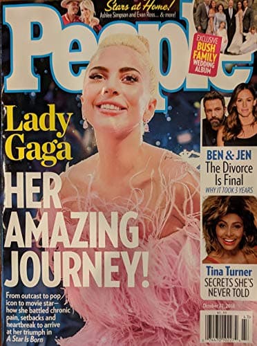 People Magazine (October 22, 2018) Lady Gaga Her Amazing Journey