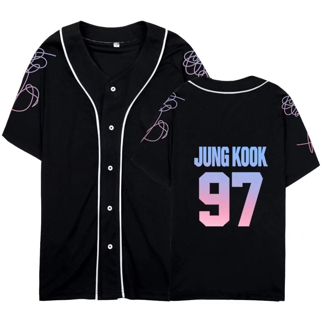 Kpop Shirt Love Yourself Jersey Jimin Suga V Jungkook Rap Jhope Jin Tshirt Merchandise