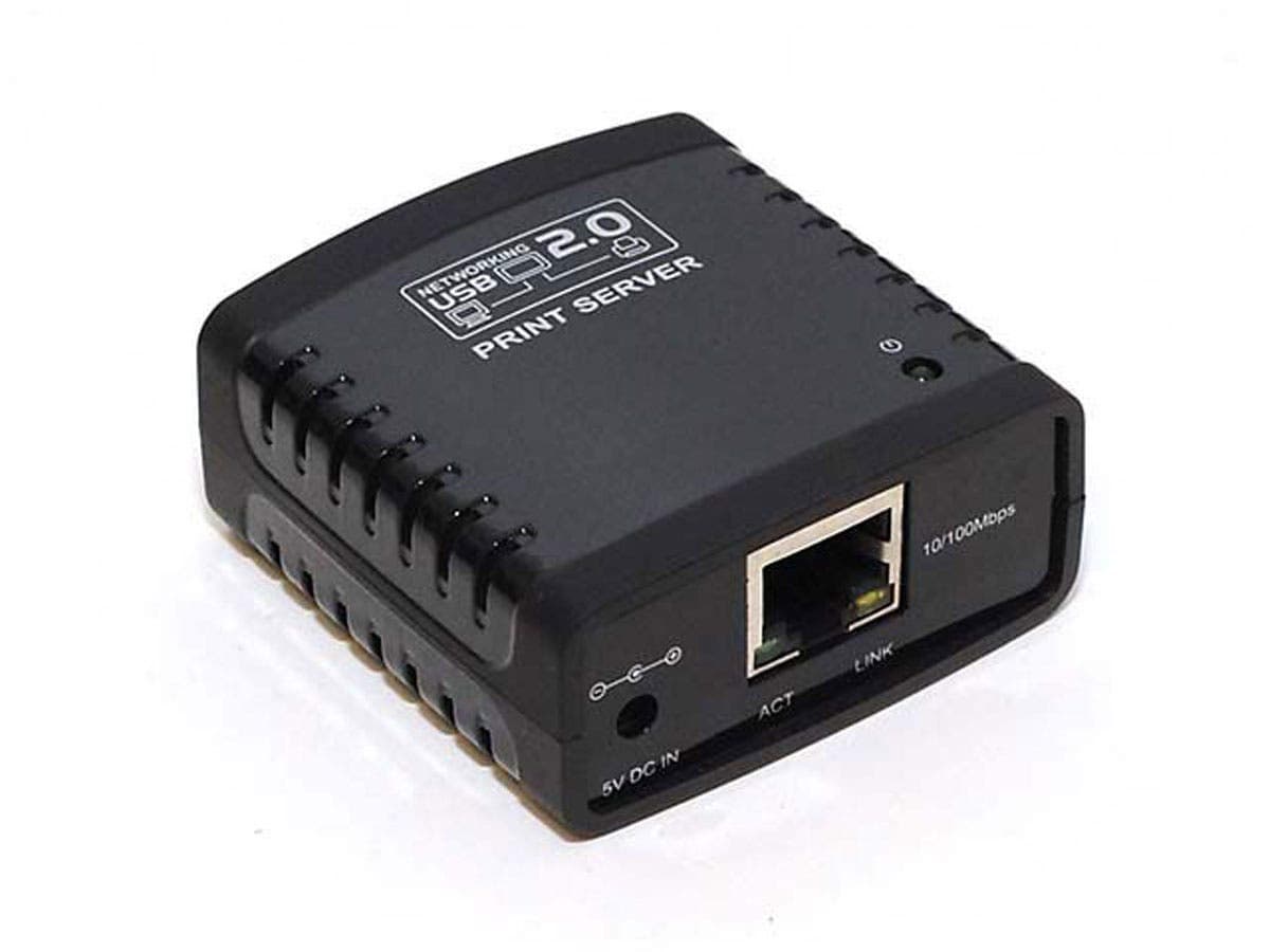 Monoprice Networking USB 2.0 Print Server (5342)