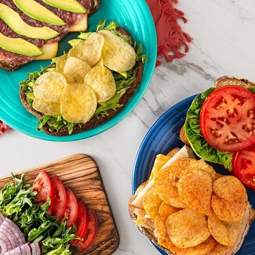 Sweet & Salty Snack Box, Variety of Cookies, Crackers, Chips & Nuts, 50 Count Pack