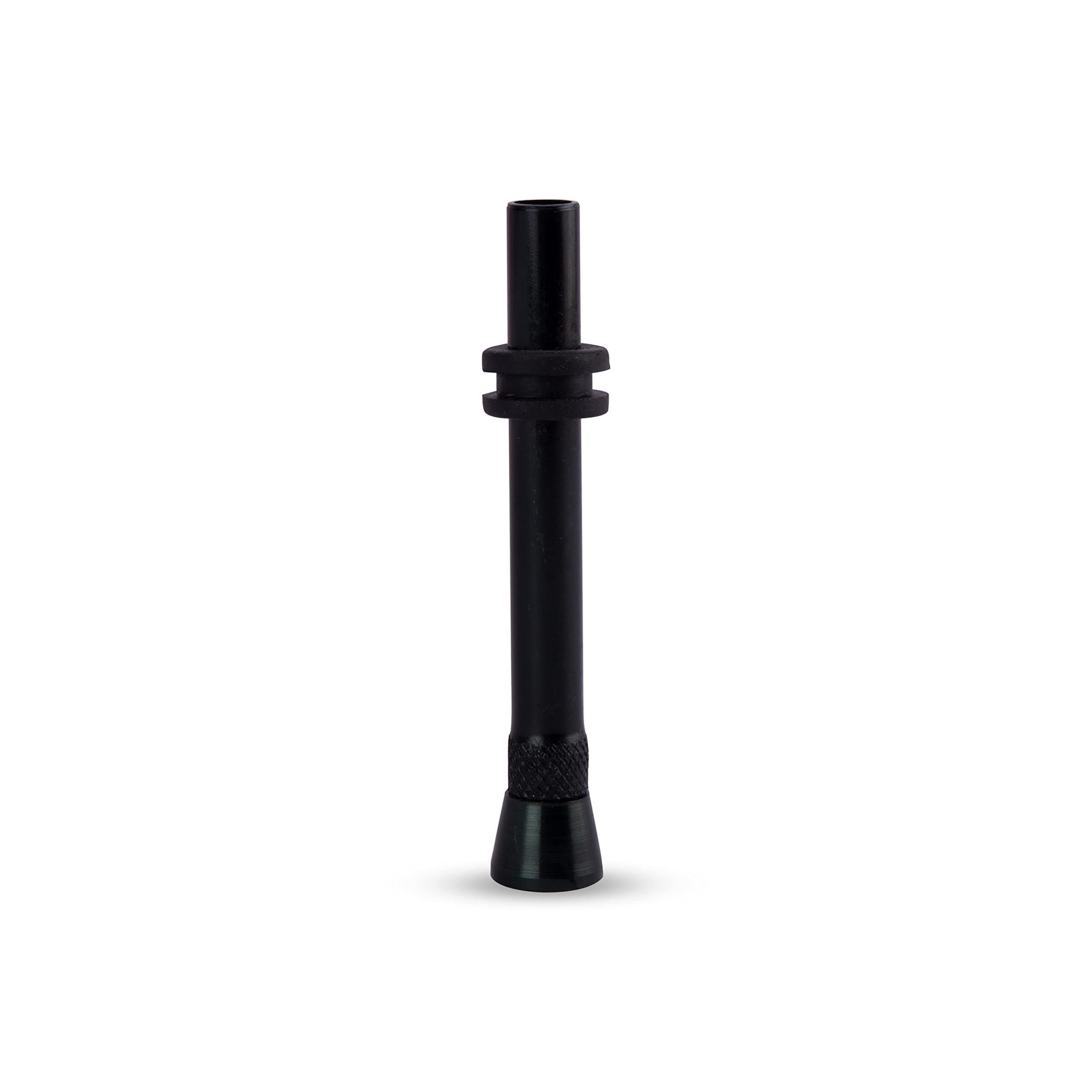 10cm Metal Shooter for Acrylic Bongs - Black | Metal Shooter with Small Mouth