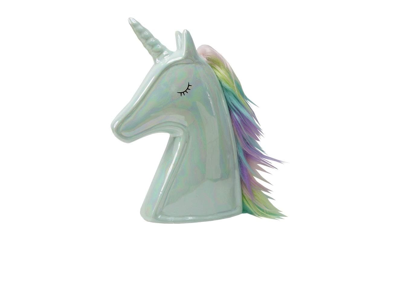 Money Bank CERAMIC UNICORN HEAD 61719 - Brand New and Boxed