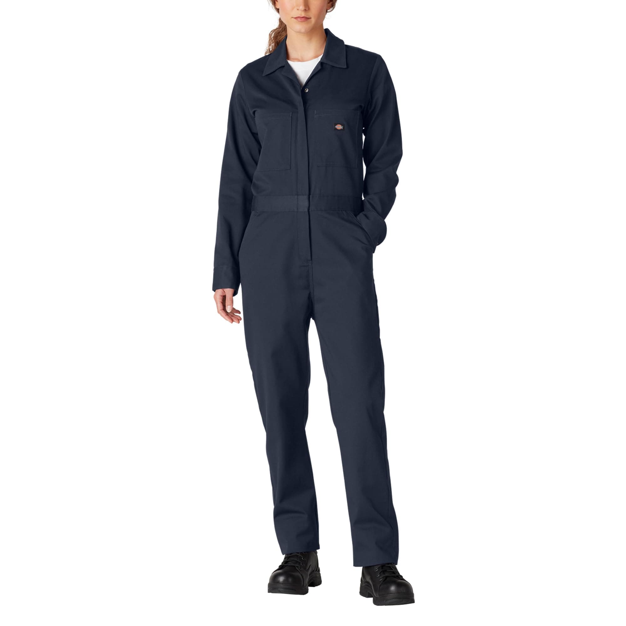 Women's Long Sleeve Cotton Twill Coverall