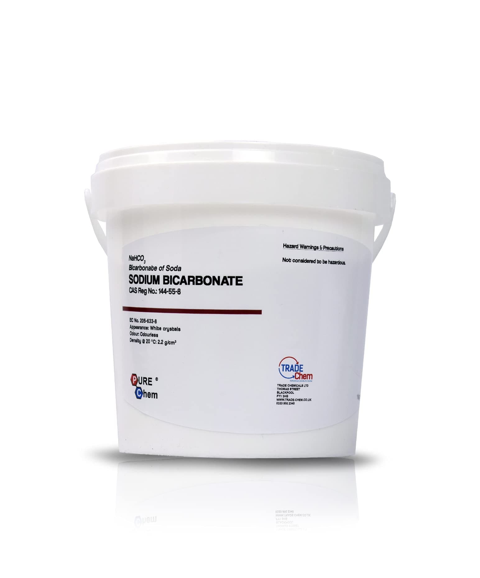Trade Chemicals Sodium Bicarbonate for Cleaning, Baking, Bath (1kg)