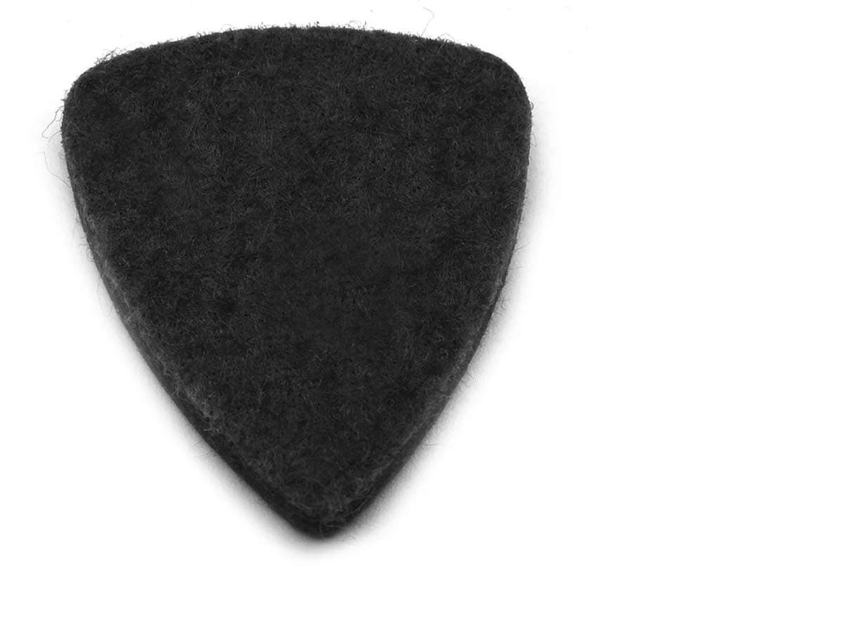 Ukulele Pick Black Soft Felt Pick Plectrum 3mm Thickness Useful Ukulele Accessory 1 Pc