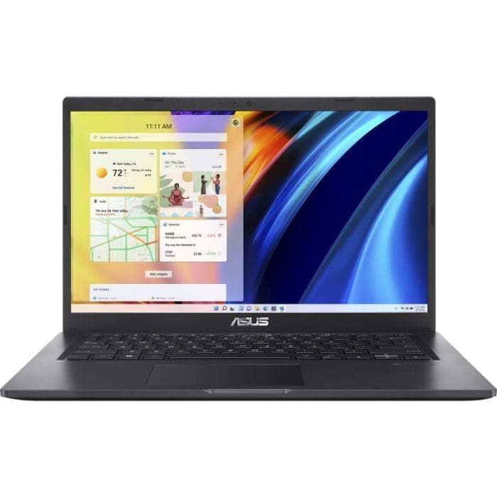 ASUS VivoBook 14 X1400EA-EK1651WS Intel Pentium Gold 7505, 4GB DDR4 RAM, 128GB SSD, 14 Inch Full HD 1920 x 1080, Intel UHD Graphics, Windows 11 Home, Eng, Black