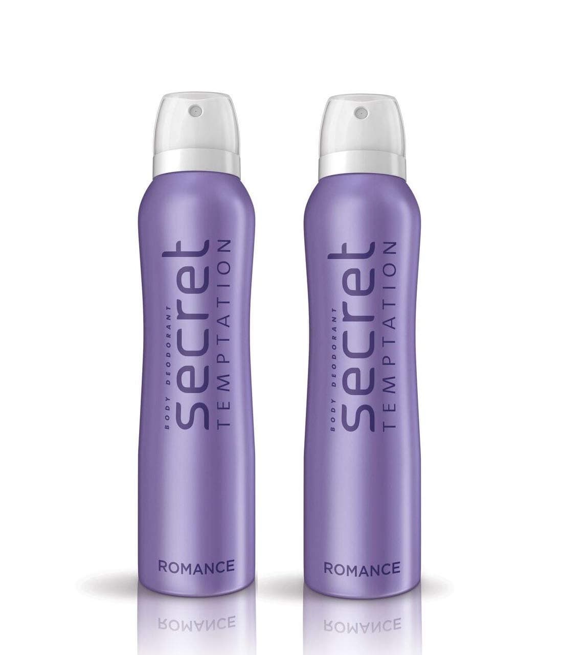 Romance Deodorant for Women, Pack of 2, (225ml each)