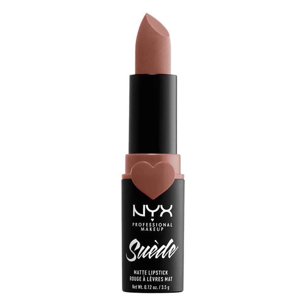 NYX PROFESSIONAL MAKEUP Suede Matte Lipstick, Dainty Daze 02, One Size