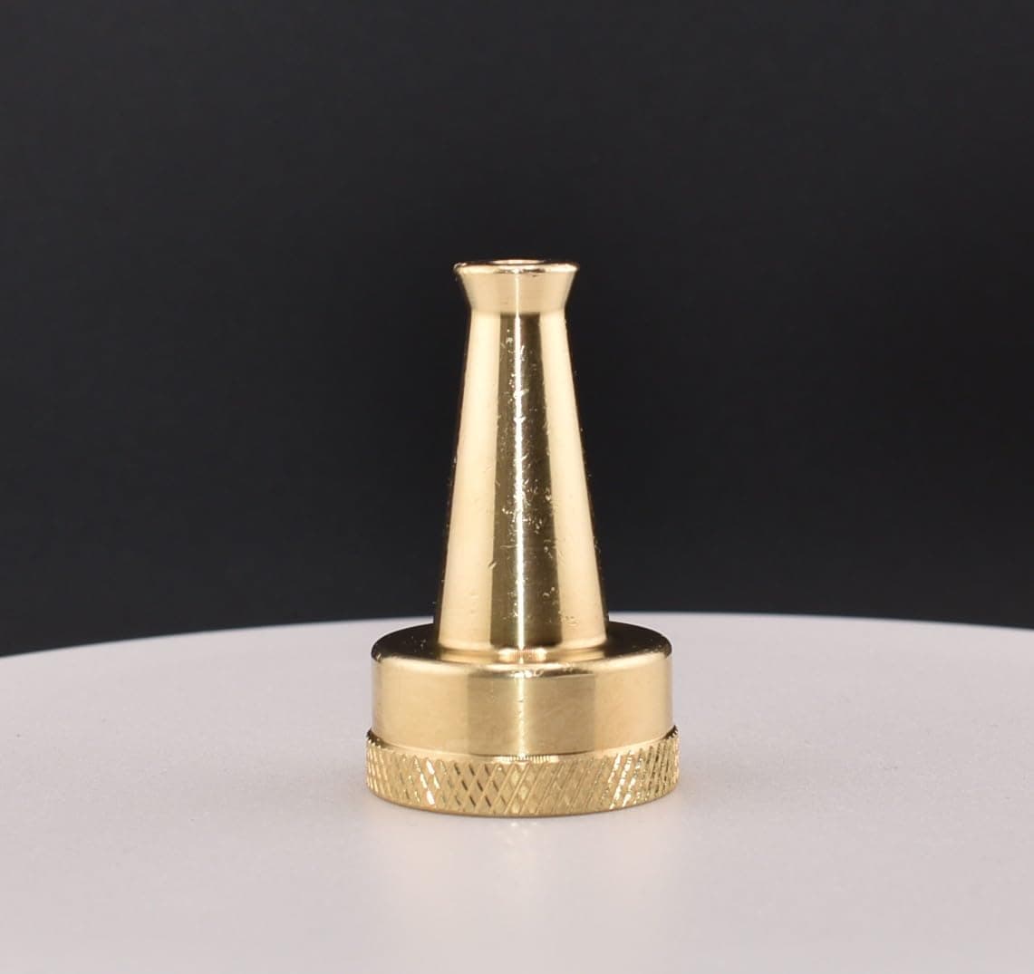 Solid Brass Hose Jet Sweeper Nozzle with Extra Washers