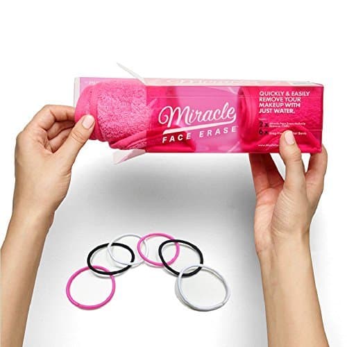 Chemical-free Microfiber Makeup Remover Face Cloths by Miracle Face Erase