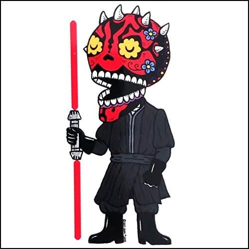 Darth Maul - Weather Proof Die Cut Vinyl Day of The Dead Sticker
