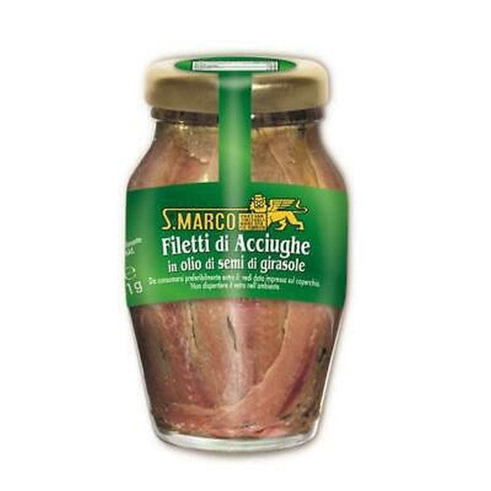 ANCHOVIES in Sunflower Oil GR.80