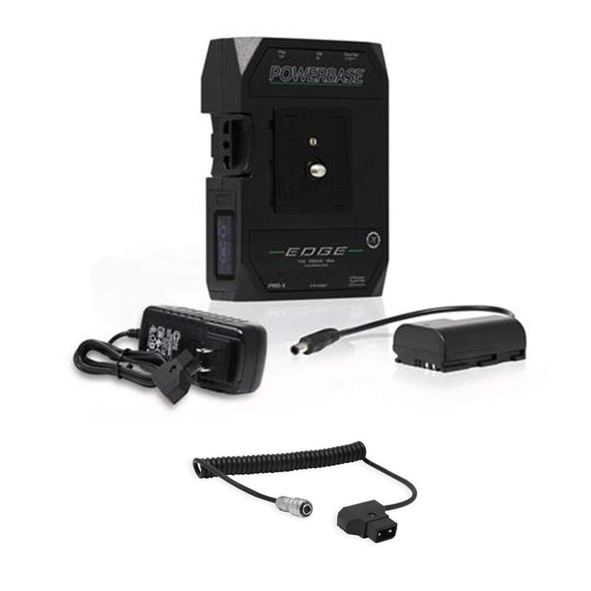 Core SWX PowerBase Edge 14.8V 49Wh Li-Ion Battery for BMPCC, Bundle Coiled D-Tap to 2-Pin Cable