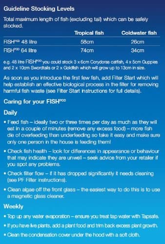 Interpet Fish Pod Glass Aquarium Fish Tank, 120 L