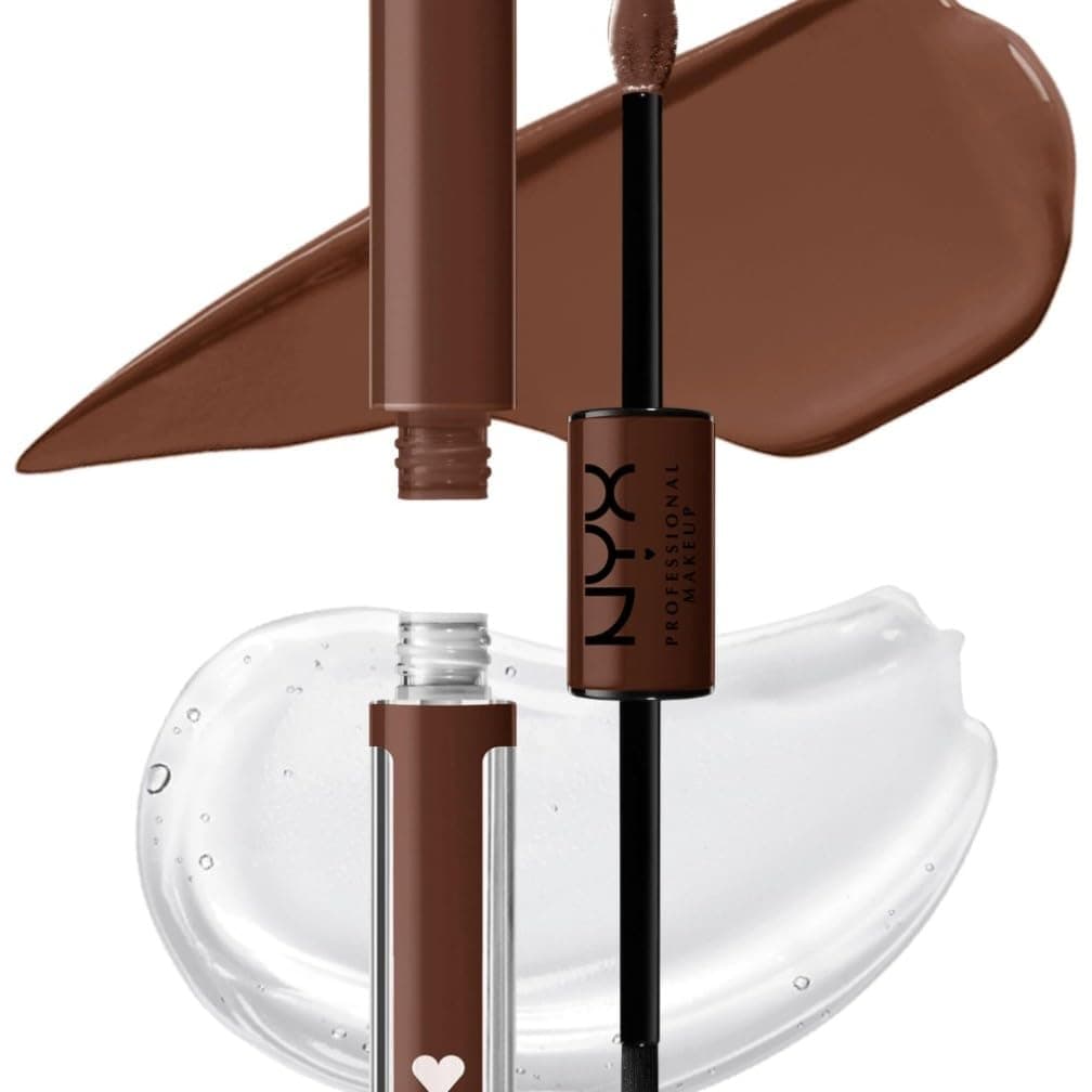 NYX Professional Makeup Lip Gloss, High Pigment, Long Lasting Lip Shine, No Transfer, Shine Loud, Glass Shine, Upto 16H Wear, Vegan Formula, Shade: 30 Total Baller