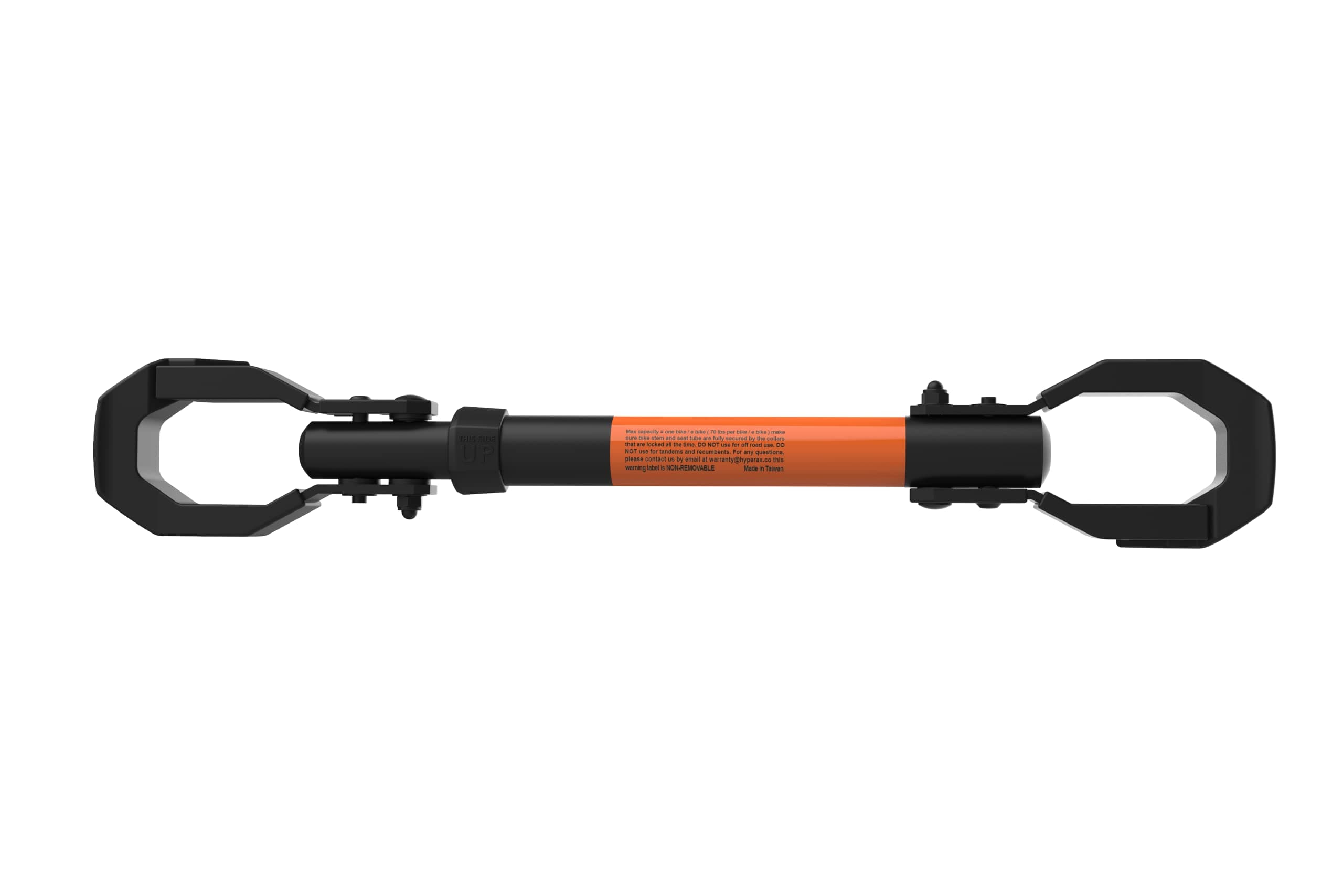 HYPERAX E-Bike Adapter for Hitch Rack, Fits Up to 70 lbs, Compatible with Step-Thru/Folding E Bikes