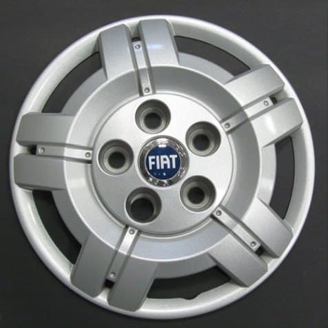 RICAMBIITALIA2017 Set of 4 Hubcaps 16" Inches Logo Blue