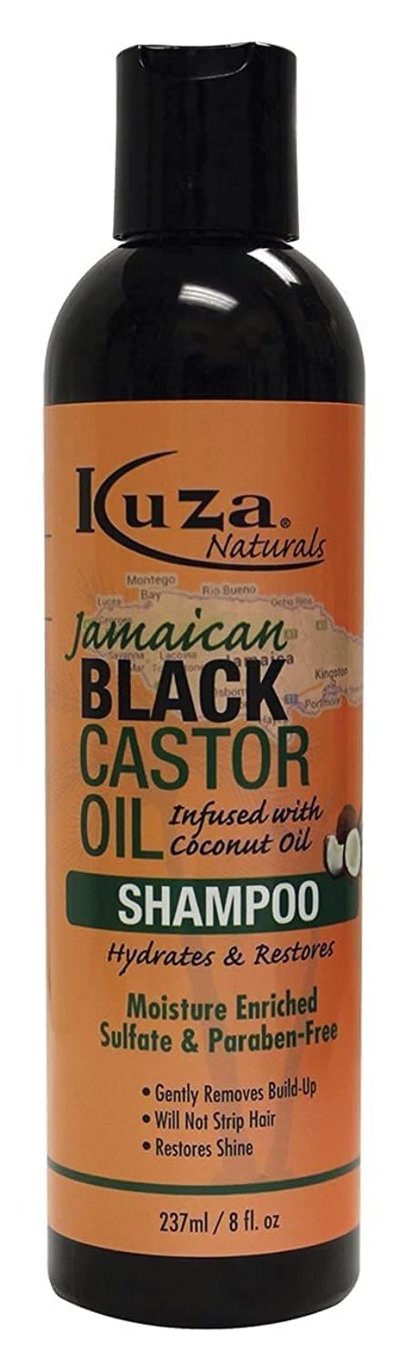 Naturals Extra Dark Jamaican Black Castor Oil Shampoo by Kuza