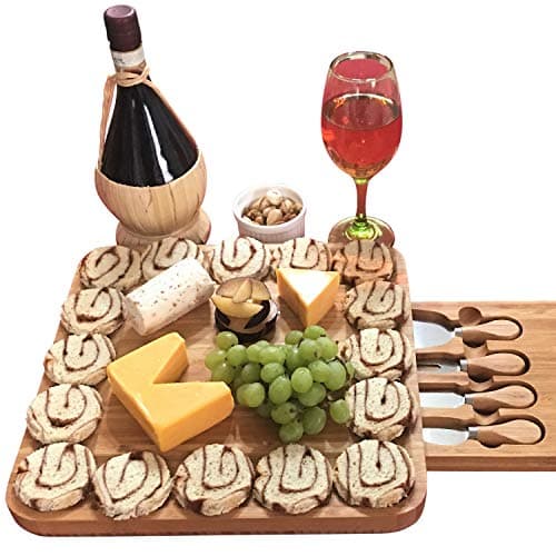 iBambooMart Extra Large 18x12 Organic Bamboo Cutting Board