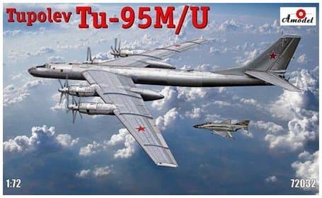 ! Tupolev Tu-95M/U (Tupolev design bureau) 1/72 Amodel 72032