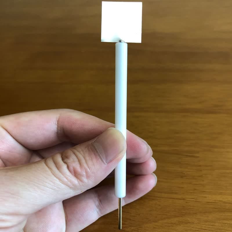 of Platinum Electrode and Platinum Sheet Electrode for electrochemical Electrolysis Experiment (10mm-15mm-0.1mm)