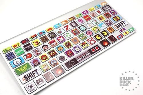Sudopo MacBook Keyboard Video Game Skin/Vinyl Decals