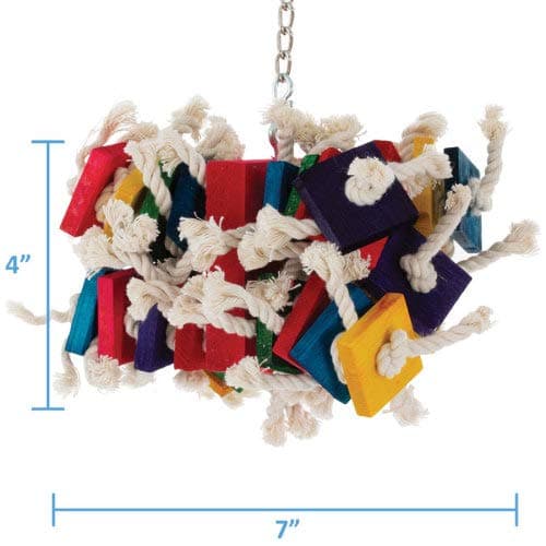 Great Companions Beak Buddies Blockbuster Bird Toy for Medium Birds