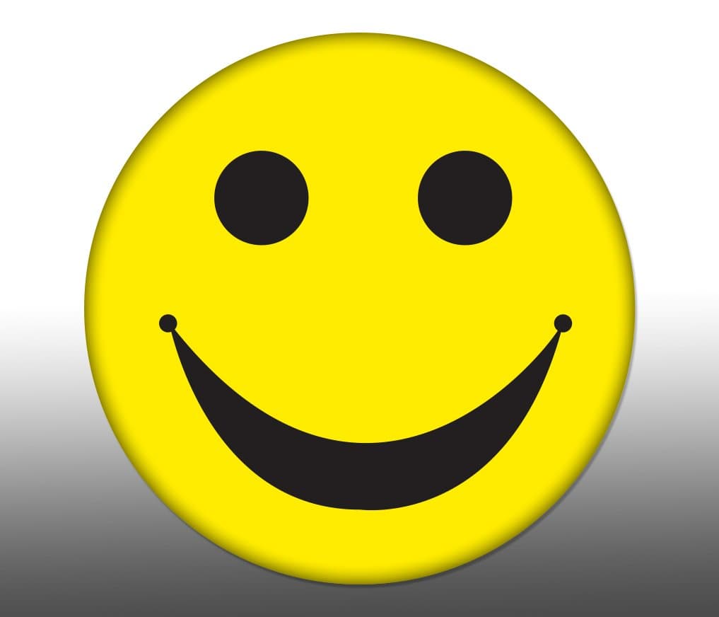 Spare Wheel Cover 4x4 Graphic Sticker Laminated- Various Designs (Smiley Face) 550mm in Diameter