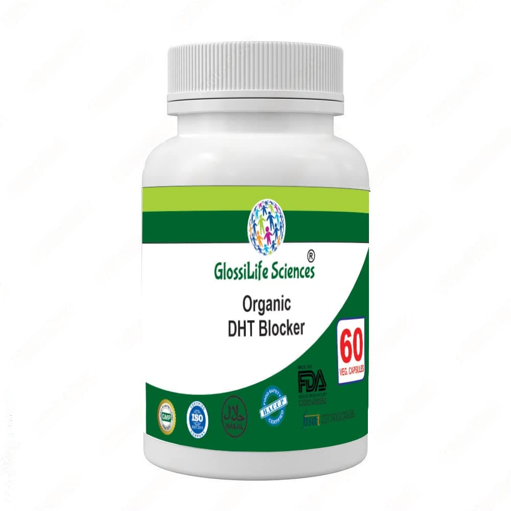 GlossiLife SciencesDHT Blocker Saw Palmetto Pygeum Bark Nettle Leaf 720 Capsule