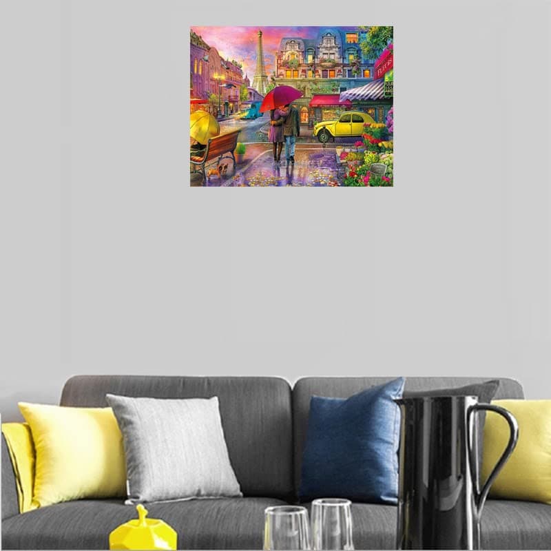 XiangJunly 5D DIY Diamond Art Painting Kits Full Drill for Kids Adults,Rhinestone Embroidery Crystal Cross Stitch Arts and Crafts Canvas Painting by Numbers as Gifts for Home Wall Decor, Clear