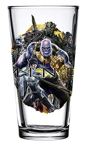 Toon Tumblers Avengers: Infinity War Team Thanos 16 oz. Pint Glass