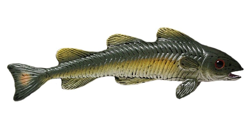 6 Inch Realistic Model Young Salmon Rubber Replica by Mamejo Nature