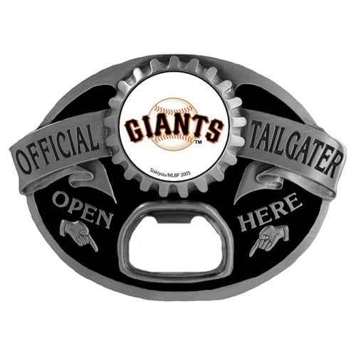Siskiyou Sports MLB Tailgater Belt Buckle with Bottle Opener