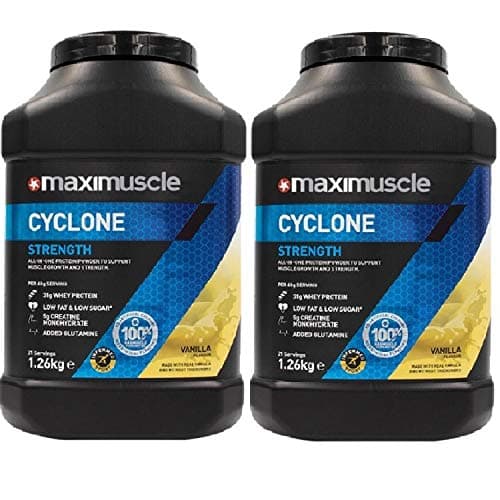 MaxiNutrition Cyclone - 1.26kg - Vanilla Twin Pack