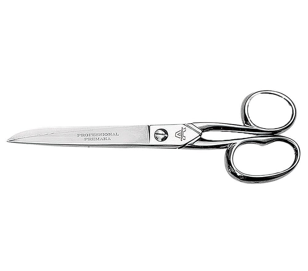 Pomoni Long Eye Total Length Household Scissors Scissors – 18 cm