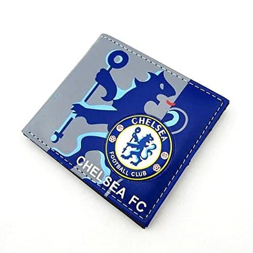 Chelsea Football Soccer Club 3D Faux Leather PVC PU Wallet Purse Billfold 5 Card Slots
