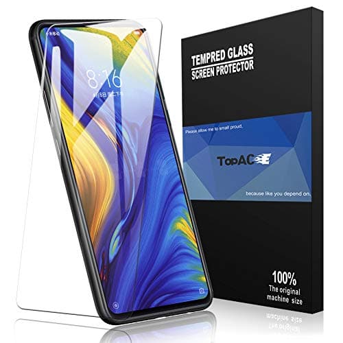 Xiaomi Mi Max 3 Screen Protector, TopACE 9H Hardness [Case Friendly][Anti-Scratch][Bubble Free] Tempered Glass for Xiaomi Mi Max 3 (2 Pack)