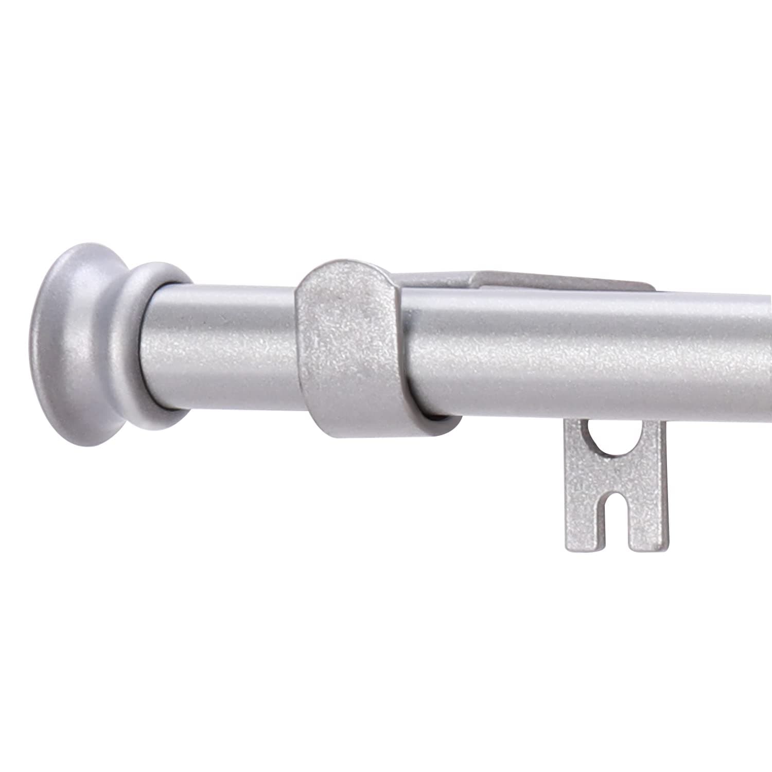 Standard Decorative Window Curtain Rods 30 to 88 Inch,5/8 Inch Diameter Small Curtain Rod Set, Heavy Duty Drapery Rods with Brackets