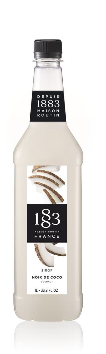 1883 Maison Routin Coconut Syrup 1 Litre & Pump