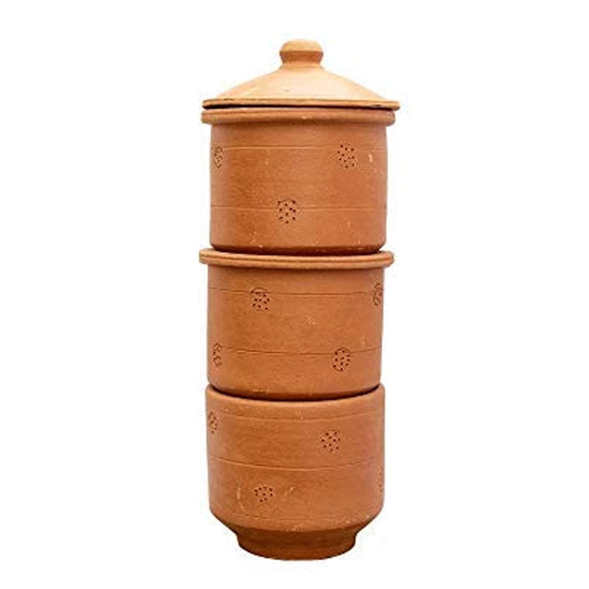 Daily Dump Small Khamba - 3 Tier Small Aerobic Compost Bin I for Converting All Kinds of Kitchen Food Waste into Fertilizer (Manure)