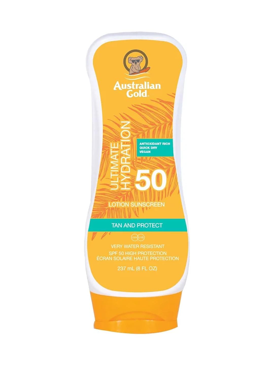SPF 50+ Lotion 237ml INVERTED Bottle Outdoor Tanning Cream