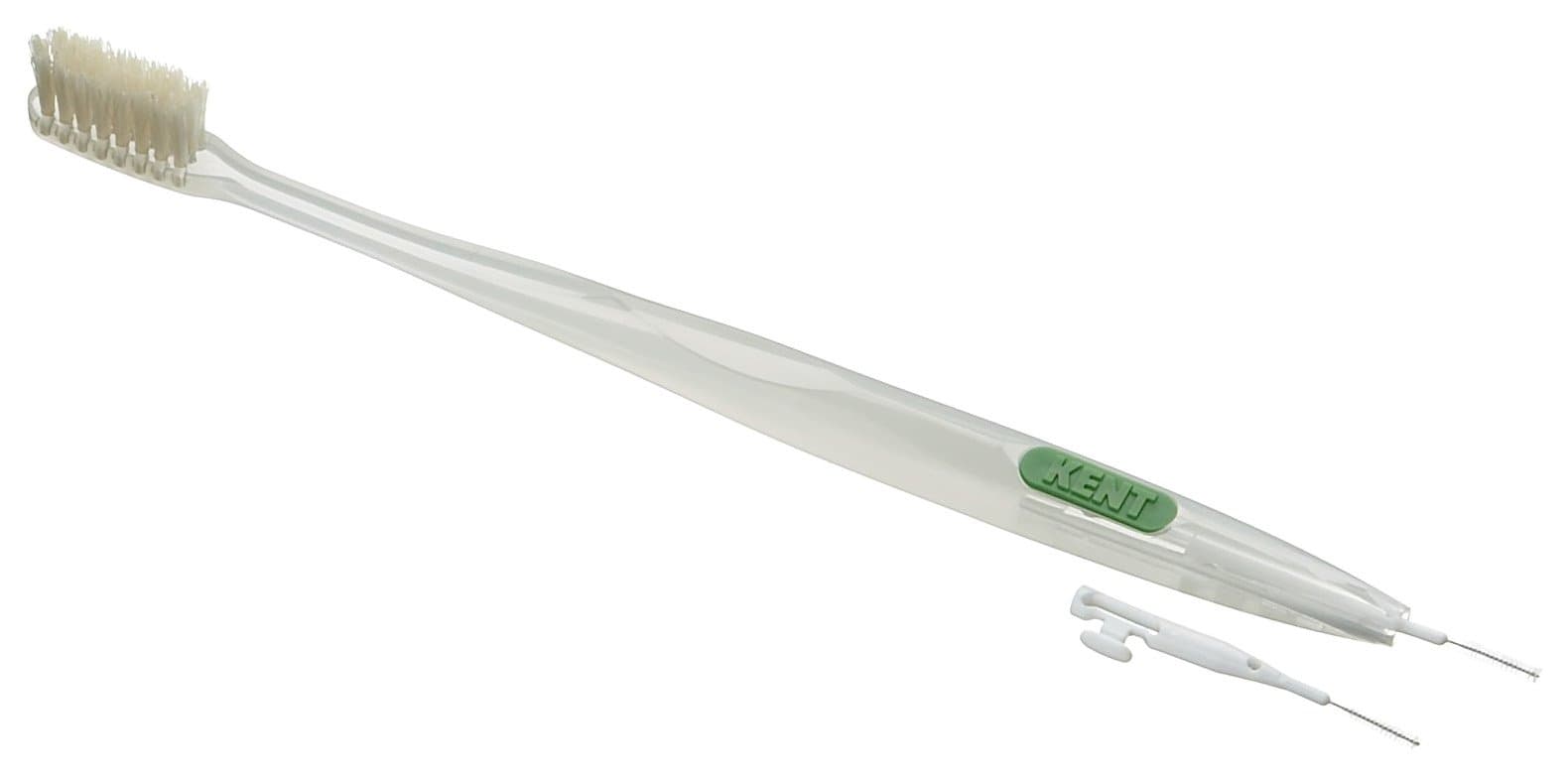 Ikemoto Knt-5012 Natural Hair Toothbrush with Between Kent Teeth