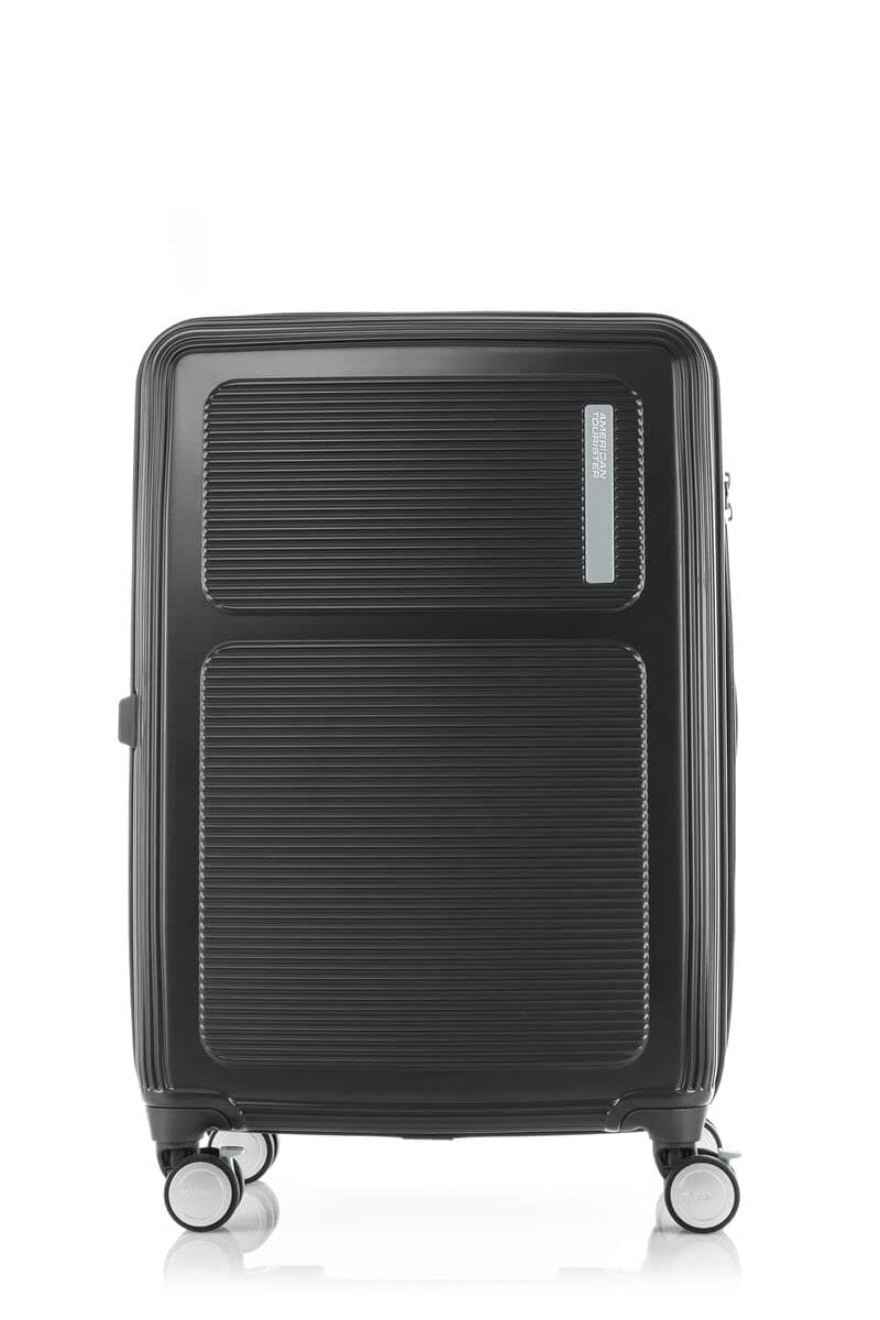 MAXIVO SPINNER 68 cm Black, Black, 68 cm, American Tourister Hardside Luggage spinner wheels 68 cm
